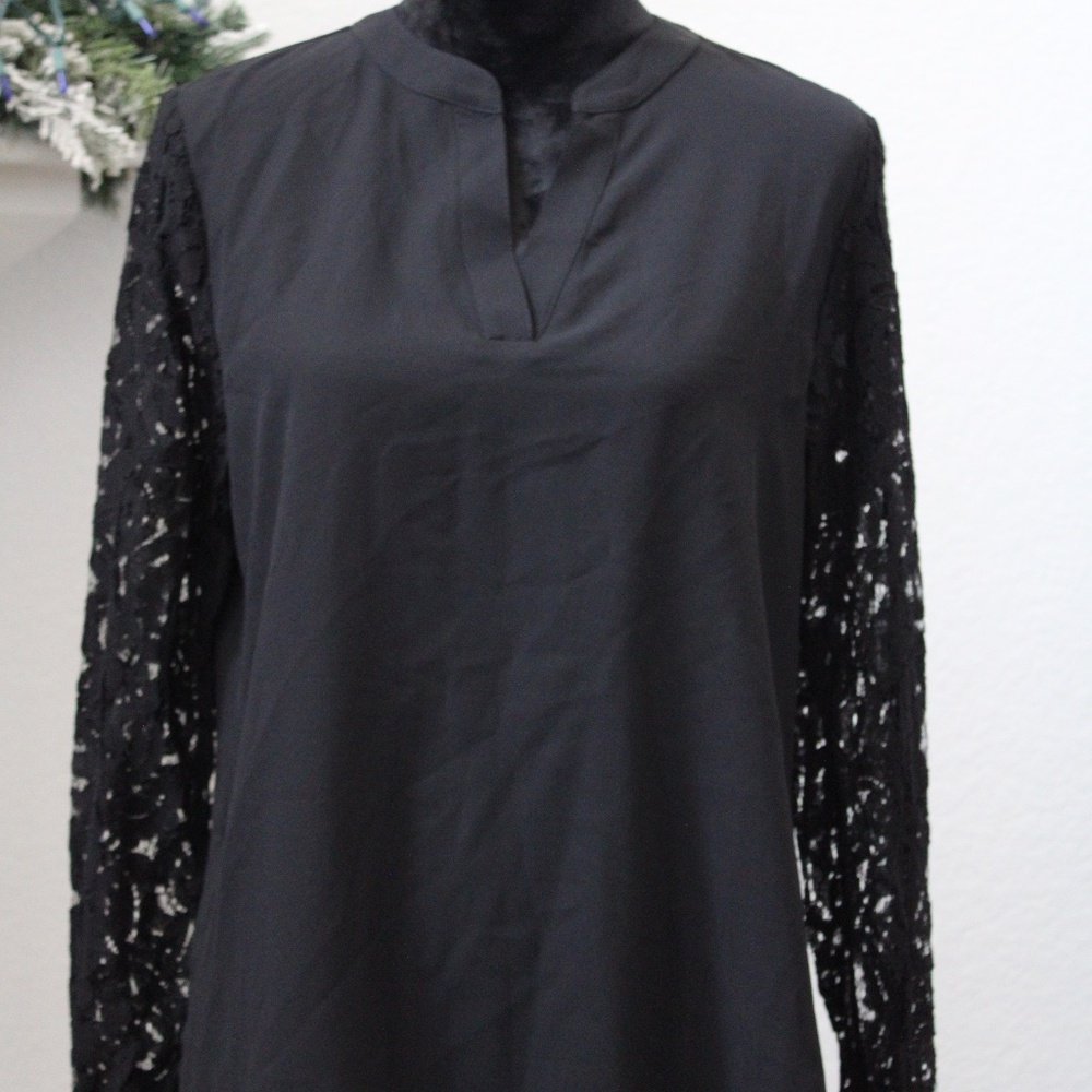 Anne Klein Long See-through sleeve slightly used Workwear/Formal/Business Casua
